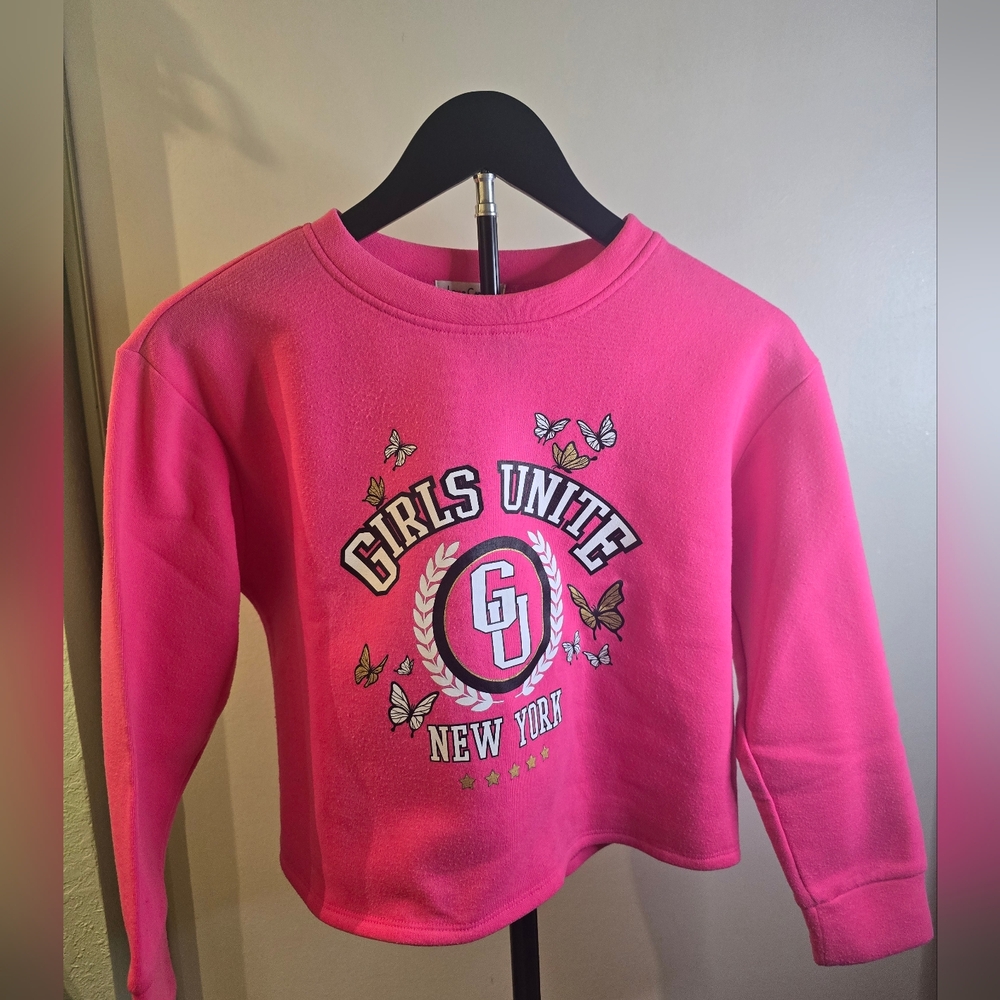 Kids Unite Pink Sweatshirt